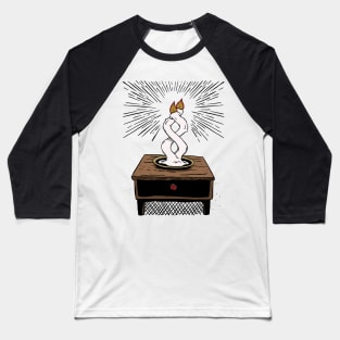 Two Flames Intertwined Baseball T-Shirt